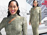 LOS ANGELES, CA - JUNE 26:  Actress Tracee Ellis Ross attends the 2016 BET Awards at the Microsoft Theater on June 26, 2016 in Los Angeles, California.  (Photo by Frederick M. Brown/Getty Images)