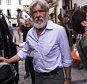 epa05396065 US actor Harrison Ford (C) walks near the Mosque-Cathedral in Cordoba, Spain, 28 June 2016. The American actor and his wife Calista Flockhart are on holidays in Spain before the actor starts filming a new Indiana Jones adventure.  EPA/RAFA ALCAIDE