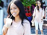 , Los Angeles, CA - 07/06/16 - Karrueche Tran Around Town in LA \n-PICTURED: Karrueche Tran\n-PHOTO by: Vince Flores/startraksphoto.com\n-VIF76917\nEditorial - Rights Managed Image - Please contact www.startraksphoto.com for licensing fee\nStartraks Photo\nNew York, NY\nImage may not be published in any way that is or might be deemed defamatory, libelous, pornographic, or obscene. Please consult our sales department for any clarification or question you may have.\nStartraks Photo reserves the right to pursue unauthorized users of this image. If you violate our intellectual property you may be liable for actual damages, loss of income, and profits you derive from the use of this image, and where appropriate, the cost of collection and/or statutory damages.