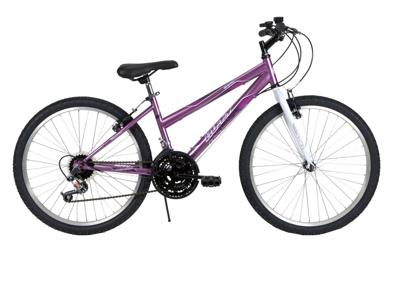 Huffy Bicycle Company Women's 24514 Granite Bike, Metallic Purple, 24-Inch