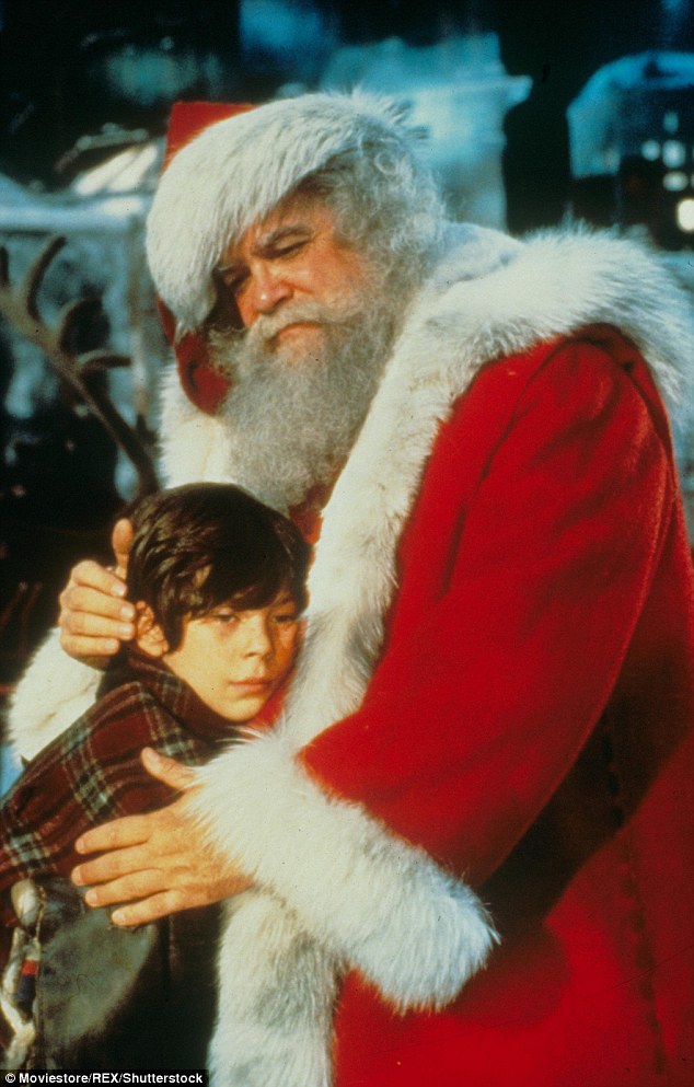 Classic: He played the big man himself in 1985's Santa Claus: The Movie