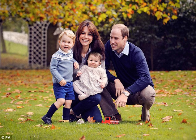 Charles reportedly wants to spend more time with his grandchildren, pictured with The Duke and Duchess of Cambridge, alone 