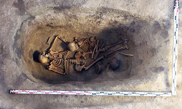 Carvings found in grave of Siberian noblewoman could reveal some migrations of the Okunev
