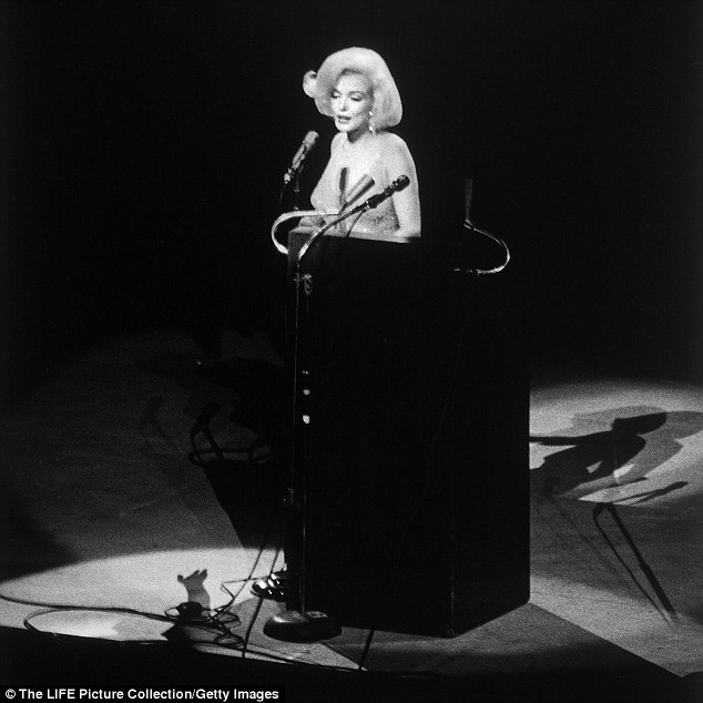 Sought after: The garment, pictured on Marilyn at Madison Square Garden, New York, is expected to fetch as much as three million dollars at auction in Los Angeles in November