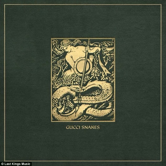 New track: Tyga was just signed to the same label and the rappers have released a song together, Gucci Snakes