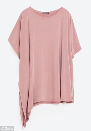 Think pink: Zara top, $19.90, zara.com