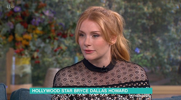 In the public eye: Bryce has grown up knowing Hollywood fame as the daughter of actor and director Ron Howard 