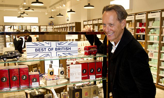 'I bought property, the stock market is for mugs,' says Richard E. Grant as the star talks