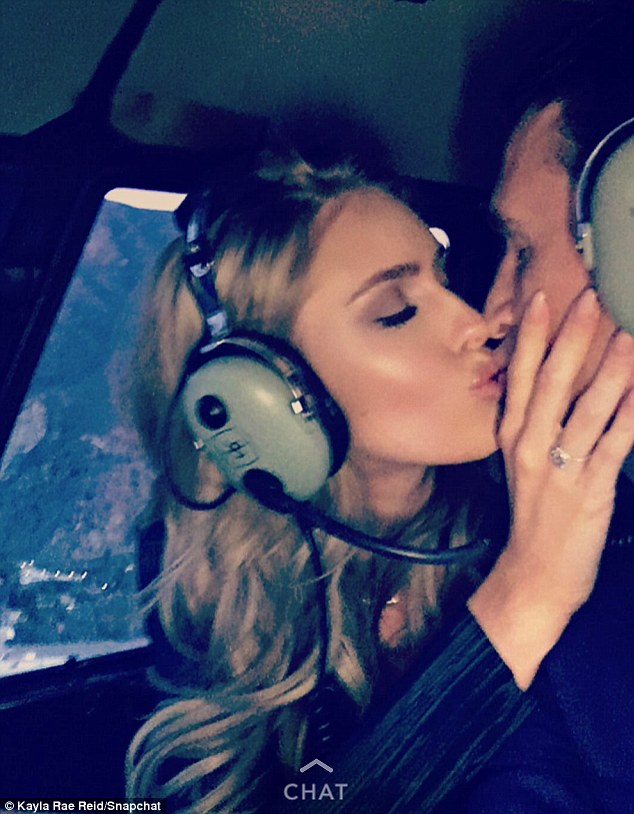 The future Mrs. Lochte: Kayla Rae Reid got engaged to Ryan Lochte on Sunday after just nine months of dating