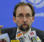 FILE - In this Feb. 9, 2016, file photo, United Nations High Commissioner for Human Rights Zeid Ra¿ad al-Hussein speaks in Colombo, Sri Lanka. The U.N. human rights chief said on Wednesday, Oct. 12, 2016 that U.S. presidential candidate Donald Trump would be "dangerous from an international point of view" if he is elected. (AP Photo/Eranga Jayawardena, File)