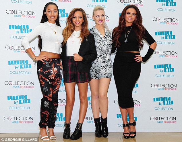 Ready to rock: The girls are set to perform the track on The X Factor next week