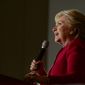 Democratic presidential candidate Hillary Clinton&#39;s boast that the election is hers to lose could damage her own prospects as well as those of other Democrats. (Associated Press)
