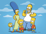 This undated publicity photo released by Fox, shows, from left, from left, Maggie, Marge, Lisa, Homer and Bart  from the animated series, "The Simpsons," The Fox network has ordered the 29th and 30th seasons of ¿The Simpsons,¿ carrying it through the 2018-19 season.  (AP Photo/Fox)