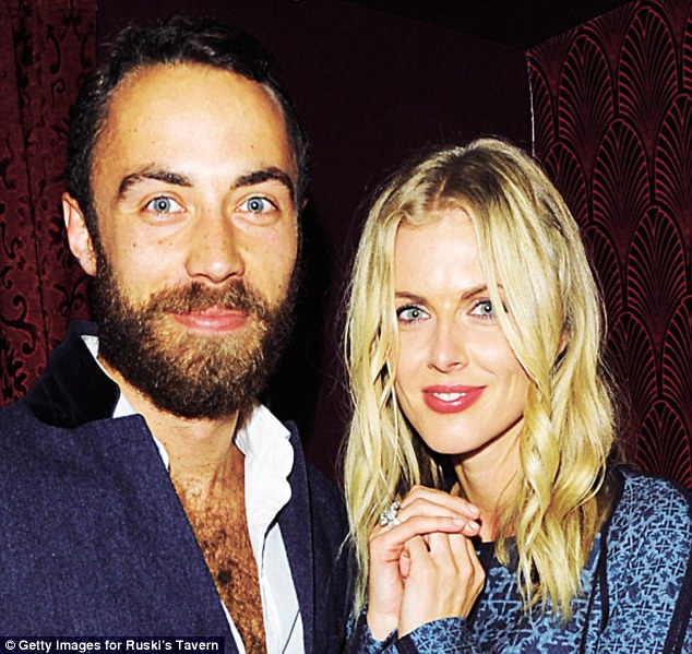 James with girlfriend Donna Air in 2013