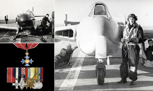 Nazi interrogator Captain Eric ‘Winkle’ Brown's medals and log books go on sale