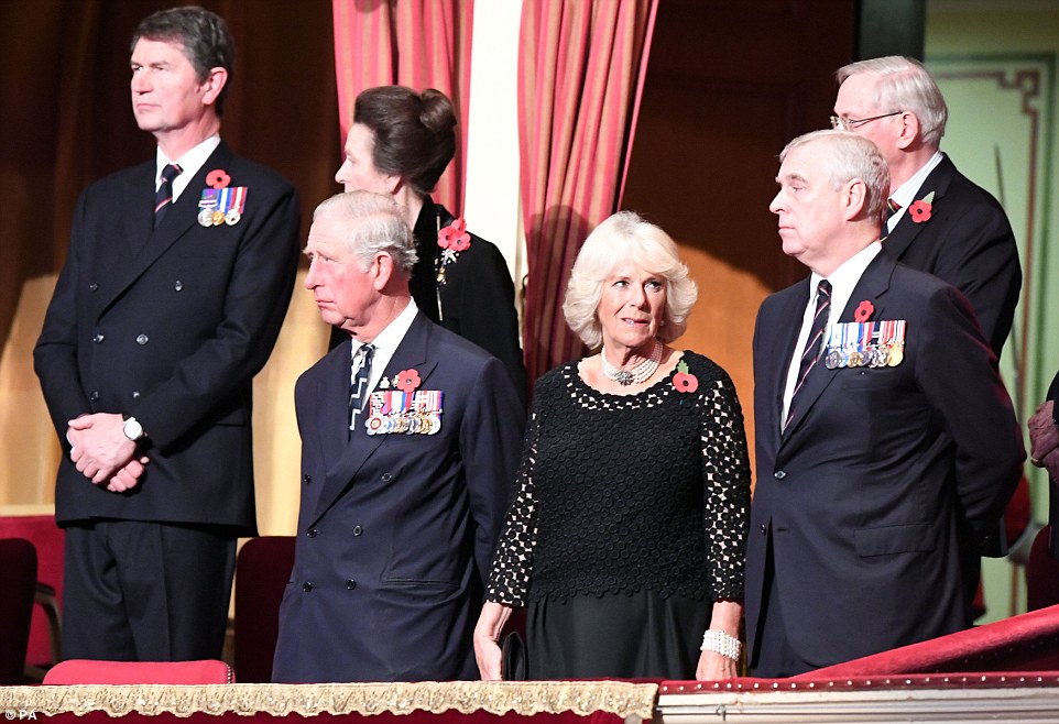 The ceremony brought together most members of the Royal, although inter-family relations have not exactly been perfect recently