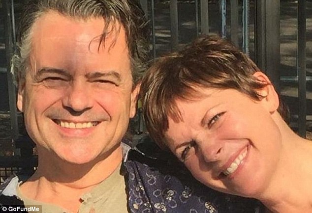 Master's husband William Brooks (pictured together) is in shock after her death, a friend said in a post on a GoFundMe page