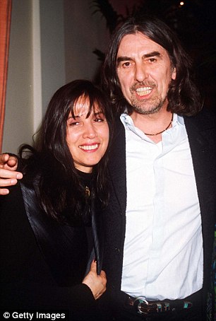 Several attempts by Louise to reach out to Olivia (pictured with George in the 1990s) and Dhani were greeted with silence