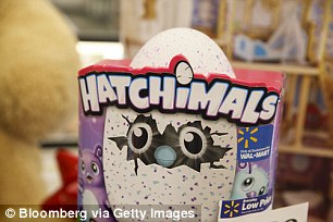 Must have: Hatchimals (above) have become a surprise hit this holiday season
