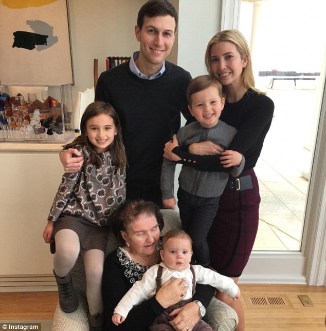 All together: Ivanka and her husband Jared Kushner are reportedly considering moving to Washington, D.C. with their three children, Arabella, Joseph, and baby Theodore