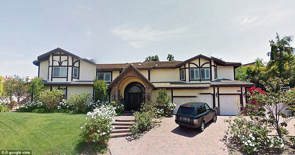 ENCINO: This six-bedroom, seven-bath home, 6,623 square feet, rented for $10,500. It is unknown why she moved out of this home