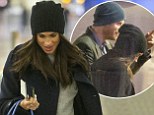 ***COPYRIGHT: CONSTANT MEDIA*** \nEXCLUSIVE - DO NOT PUBLISH PRIOR TO WRITTEN AGREEMENT OF FEES AND RIGHTS\nCONTANT: INFO@CONSTANT.MEDIA\n\n+44 797 156 124\n\nMeghan Markle departed London on Sunday after spending a week with her prince. HRH Prince Harry personally dropped his girlfriend to Heathrow airport before she boarded her flight. Meghan was accompanied by airline staff prior to boarding her flight. The prince was flanked by 5 met police officers, 2 of which had arrived prior to the couples arrival to the airport. 18/12/2016\n\nNote to Editors: The pictures were taken at Heathrow Airport. The subjects were not followed at any point. All pictures were taken on a 70-200mm lens and at no point were the photographers asked to desist. All images were taken in full view of the public within Heathrow airport.