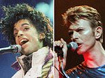 This photo combination shows performances by pop music icons, from left, Prince in 1985, David Bowie in 1995, and George Michael in 2008. The entertainers were among a number of influential entertainers, sports stars and political figures who died in 2016. (AP Photos)