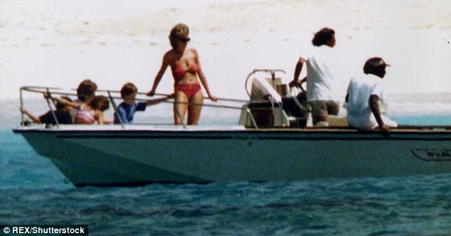 Princess Diana visited the eastern Caribbean island with her family in 1996 
