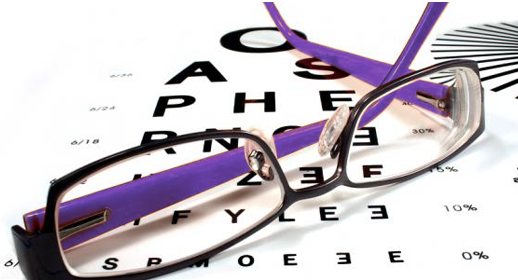 occhiali test visivo