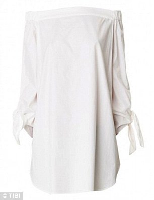 Classic shirting: Tibi top, $295, tibi.com