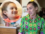 Miley Cyrus was brought to tears by young cancer patient Julia Davidson.
The child, who is battling an aggressive form of child cancer Neuroblastoma, sang Rainbow Connection for the pop star and her fiance Liam Hemsworth on Thursday. 
The couple were visiting Rady Children's Hospital in San Diego, California, and were brought to tears by the young performer's rendition. 


Read more: http://www.dailymail.co.uk/tvshowbiz/article-4077838/Miley-Cyrus-breaks-tears-hears-young-cancer-patient-sing-San-Diego-children-s-hospital.html#ixzz4UQInXgLG 
Follow us: @MailOnline on Twitter | DailyMail on Facebook