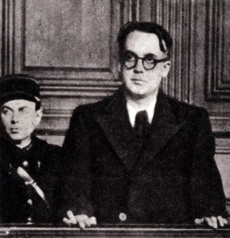 Robert Brasillach on trial