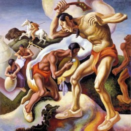 Thomas Hart Benton, "Indian Arts," 1932