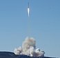 Space-X's Falcon 9 rocket successfully launches with 10 satellites into orbit for Iridium Communications Inc., at Vandenberg Air Force Base, Calif., Saturday, Jan. 14, 2017. About nine minutes later, the first stage returned to Earth and landed successfully on a barge in the Pacific Ocean south of Vandenberg. The return to flight is an important step for SpaceX, a California-based company that has about 70 launches in line, worth more than $10 billion. (Matt Hartman via AP)