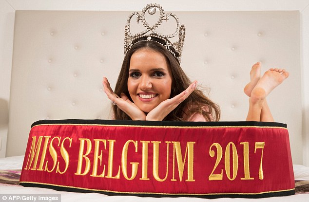 The controversy comes less than a week after Miss Schotte was was crowned Miss Belgium during a gala evening at the Plopsa Theatre on Saturday night