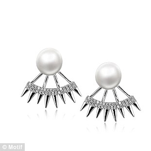 Beauty's Eye Earrings, $50.95; motif.com