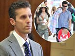 Legal issues: Jason Hoppy appeared in a Manhattan courtroom on Monday morning (above)