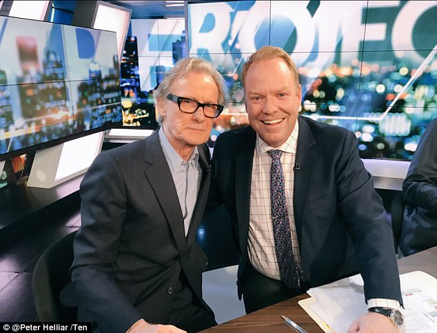 The line: When asked by Peter Helliar what line fans bug him to recite the most 'Hey kids, don't buy drugs - become a rock star and people give you them for free!' he quipped