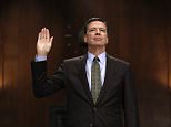 FBI Director James Comey (above) reportedly erred last week when he falsely claimed in testimony before Congress that top Hillary Clinton aide Huma Abedin forwarded classified emails to the laptop of her husband, Anthony Weiner