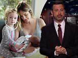 Jimmy Kimmel shared this photo of his wife Molly and their two-year-old daughter Jane checking on her baby brother after revealing the newborn had to undergo open heart surgery