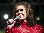 FILE - In this March 17, 2016, file photo, Loretta Lynn performs at the BBC Music Showcase at Stubb's during South By Southwest in Austin, Texas. An update posted on her website Monday, May 15, 2017, said the 85-year-old Country Music Hall of Fame singer and songwriter has been moved from a hospital into rehabilitation. Lynn suffered a stroke more than a week ago. (Photo by Rich Fury/Invision/AP, File)