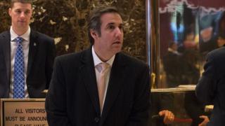 Attorney Michael Cohen arrives to Trump Tower