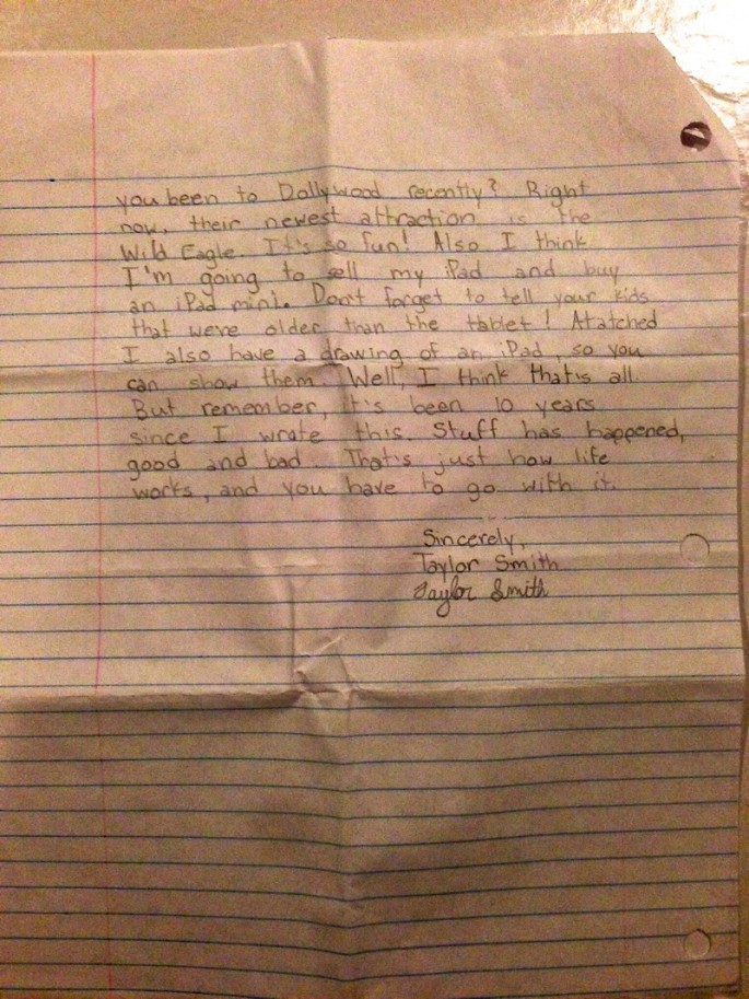 Parents Find Letter Their 12-Year-Old Daughter Wrote To Future Self After She Died