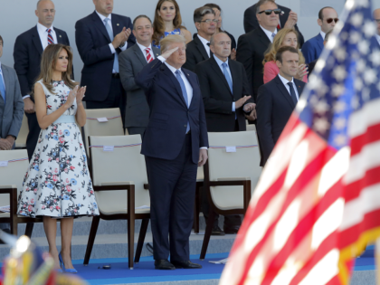 Pictures: President Trump At France Bastille Day Celebrations