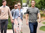 Future world leader?: Mark Zuckerberg arrived at the annual Allen & Co conference on Friday after skipping the first three days while touring South Dakota