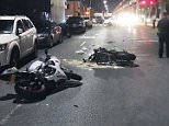 At least one person is feared dead and another was injured in what witnesses say was a motorcycle accident in the Bedford-Stuyvesant section of Brooklyn late Saturday