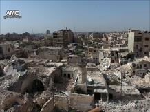 دمار واسع بأحياء حلب القديمة
