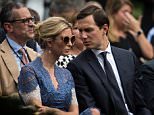 Ivanka Trump (left) is derisively referred to as 'princess royal' by White House aides while her husband, Jared Kushner (right), is mocked by &nbsp;DC insiders as a political neophyte in way over his head, according to an article published on Monday