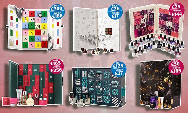 What are the goodies in your posh advent calendar worth?