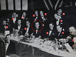 Philip Mountbatten, then 26, gathered with his eclectic group of friends for his stag night
